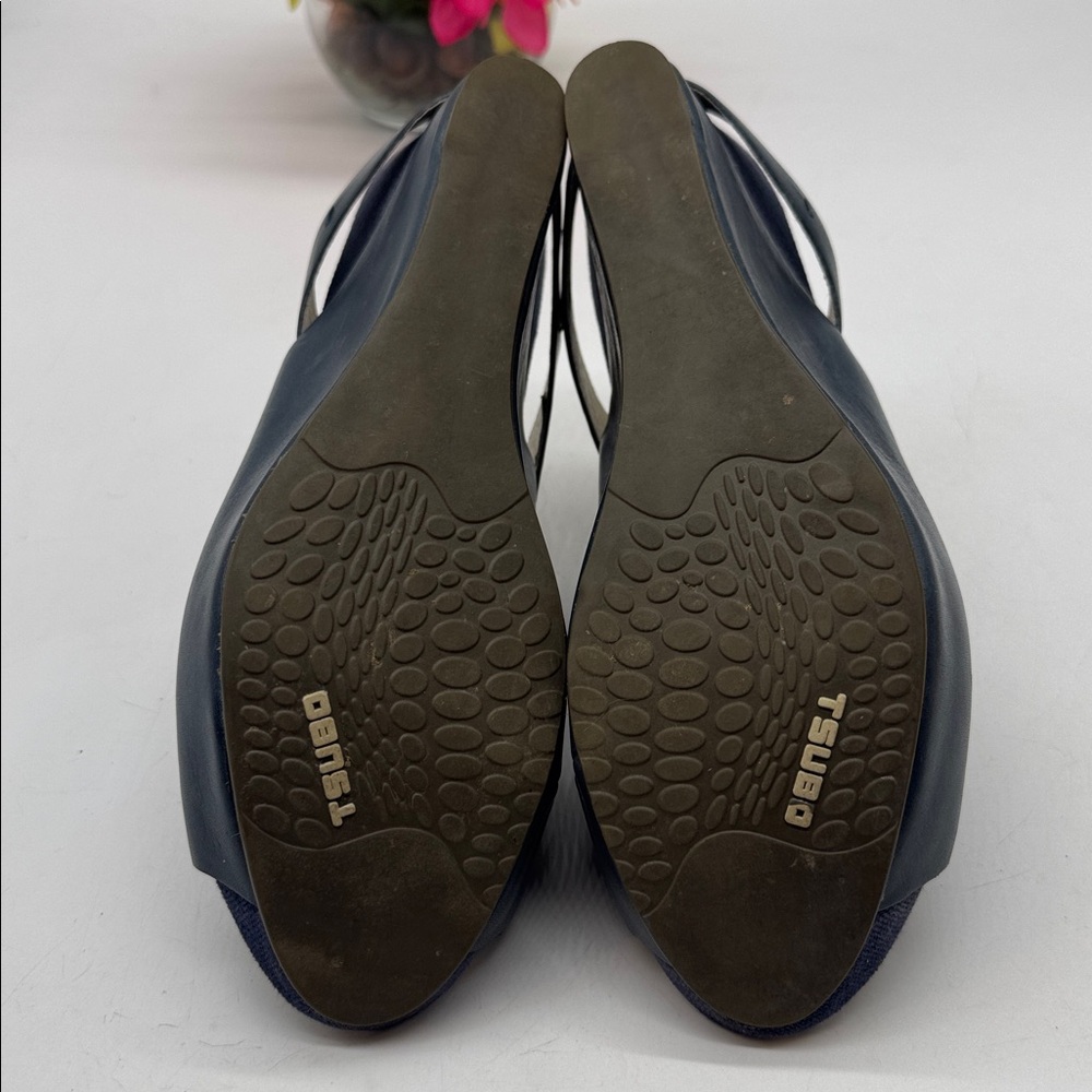 Tsubo Navy Blue Women's Mules Sandals Size 8.5 MCW9199B - Picture 6 of 8
